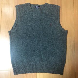 ポロラルフローレン(POLO RALPH LAUREN)の❤︎美品❤︎ラルフローレン  ベスト　グレー　160(ニット)