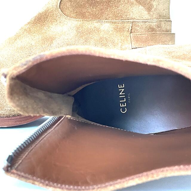 celine(セリーヌ)の未使用　CELINE  ブーツ ブラウン　サイズ43 メンズの靴/シューズ(ブーツ)の商品写真