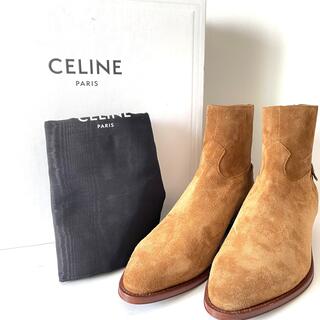 セリーヌ(celine)の未使用　CELINE  ブーツ ブラウン　サイズ43(ブーツ)