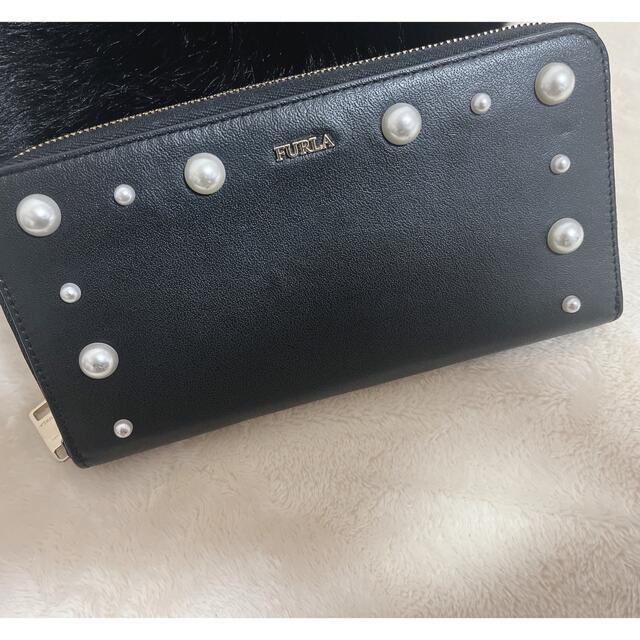 FURLA  ♡ 長　財布　♡ パールファッション小物