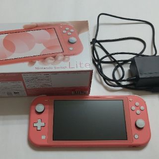 ニンテンドースイッチ(Nintendo Switch)のNintendo Switch NINTENDO SWITCH LITEコーラル(家庭用ゲーム機本体)