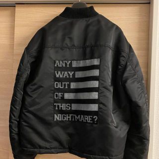 ラフシモンズ　22aw クラシックボンバージャケットブルゾン46