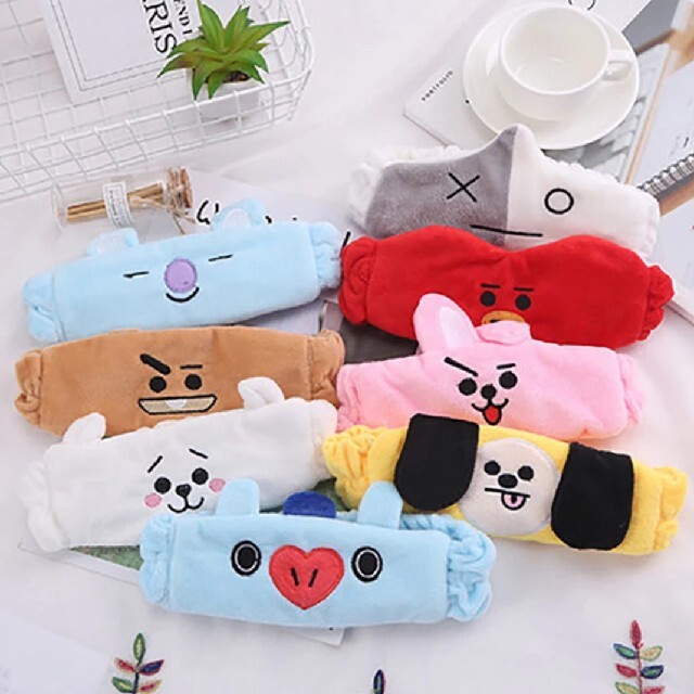 BT21   大人気ふわふわヘアバンドです 8アイテム♪ エンタメ/ホビーのタレントグッズ(アイドルグッズ)の商品写真