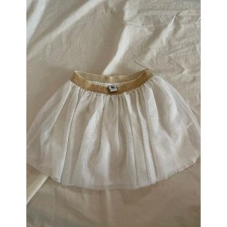 プチバトー(PETIT BATEAU)のプチバトー　チュールスカート　サイズ126(スカート)