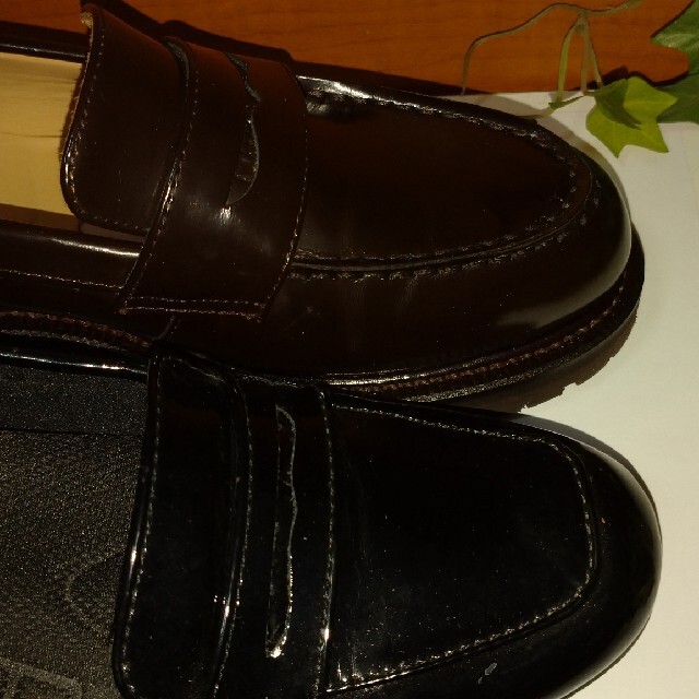 madras(マドラス)の[ゆぐ様専用]NERD MIND ナードマインド Due ダークブラウン レディースの靴/シューズ(ローファー/革靴)の商品写真