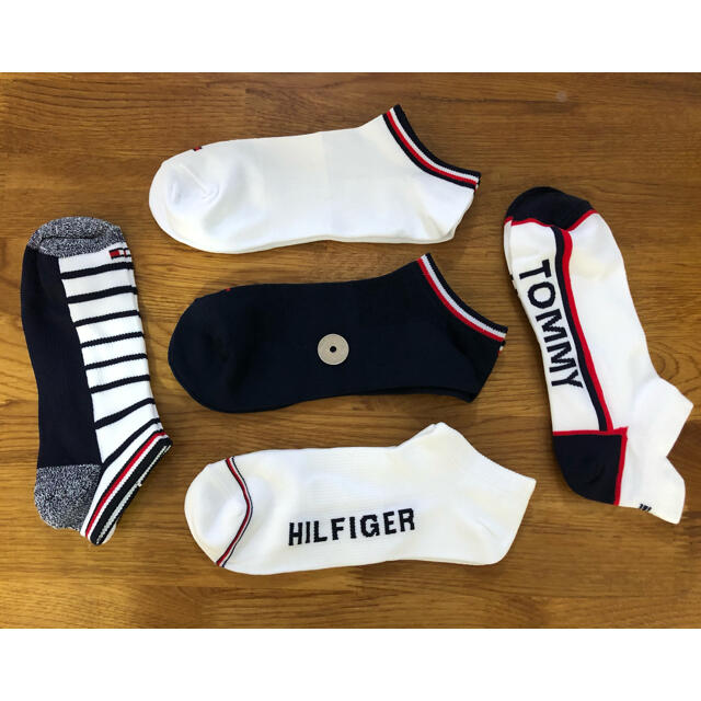 TOMMY HILFIGER(トミーヒルフィガー)の新品トミーヒルフィガーTOMMY HILFIGERレディース5足セット3512 レディースのレッグウェア(ソックス)の商品写真