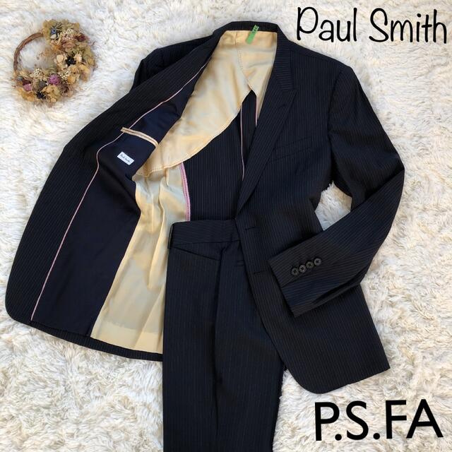 Paul Smith(ポールスミス)の【クリーニング済】Paul Smith P.S.FA セットアップ　ネイビー　L レディースのフォーマル/ドレス(スーツ)の商品写真