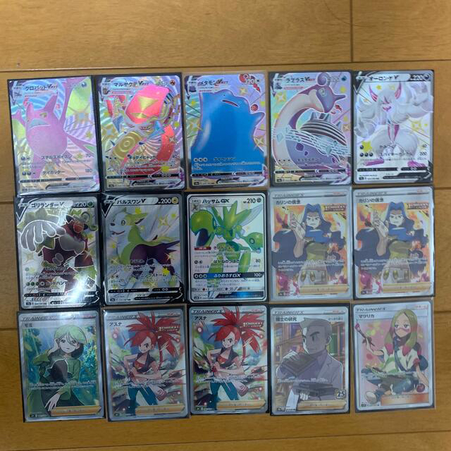 ポケモンカードゲーム SR.SSR.HR.SA.UR50枚セットまとめ売り引退品の ...