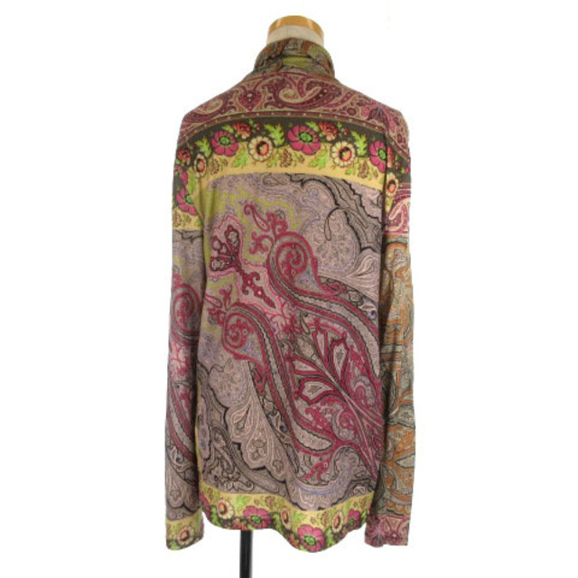 ETRO - エトロ ウール ペイズリー柄 長袖 薄手 カットソー