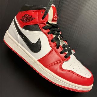 ナイキ(NIKE)の日本未発売　NIKE AIR JORDAN  1 MID CHICAGO(スニーカー)