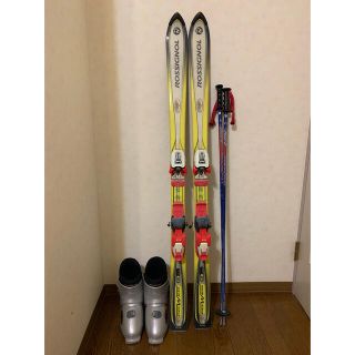 ロシニョール(ROSSIGNOL)のジュニア　スキーセット　140cm  24cm 105cm(板)