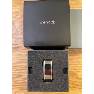 ソニー(SONY)のSONY wena3メタルシルバー(腕時計(デジタル))