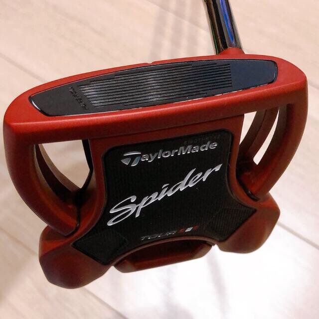 TaylorMade(テーラーメイド)のテーラーメイド スパイダー ツアーレッド パター Spider Tour RED チケットのスポーツ(ゴルフ)の商品写真