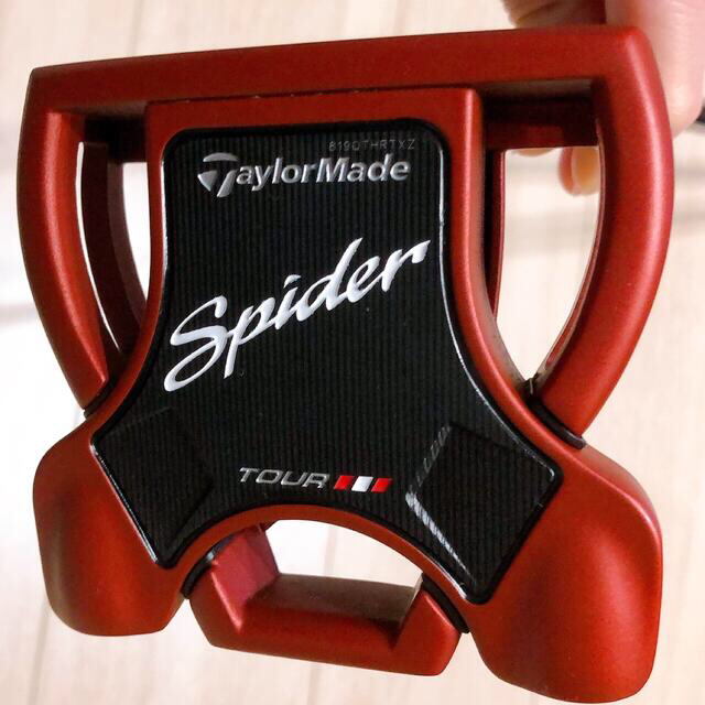 TaylorMade(テーラーメイド)のテーラーメイド スパイダー ツアーレッド パター Spider Tour RED チケットのスポーツ(ゴルフ)の商品写真