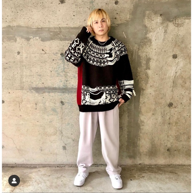 YUKI HASHIMOTO ユウキ ハシモト 完売ニット セーターの通販 by YUKI HASHIMOTO ユウキ ハシモト 完売ニット セーターの通販 by
