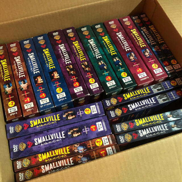 smallville ヤングスーパーマン dvd 完結全巻セット