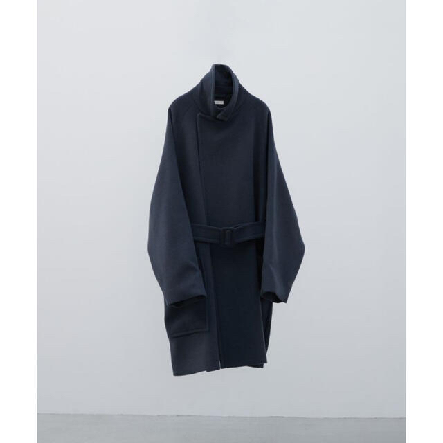 ジャケット/アウターFINE WOOL MINIMAL HALF COAT CHARCOAL - sakit.com.sa