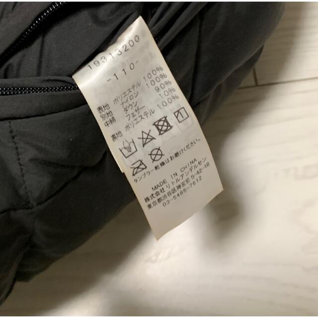 HYSTERIC MINI(ヒステリックミニ)のヒスミニ ダウンベスト 110 キッズ/ベビー/マタニティのキッズ服男の子用(90cm~)(ジャケット/上着)の商品写真
