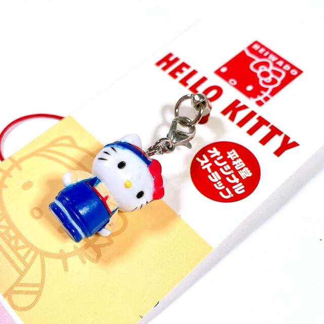 ハローキティ(ハローキティ)の【HELLO KITTY】限定ストラップ2種セット エンタメ/ホビーのおもちゃ/ぬいぐるみ(キャラクターグッズ)の商品写真