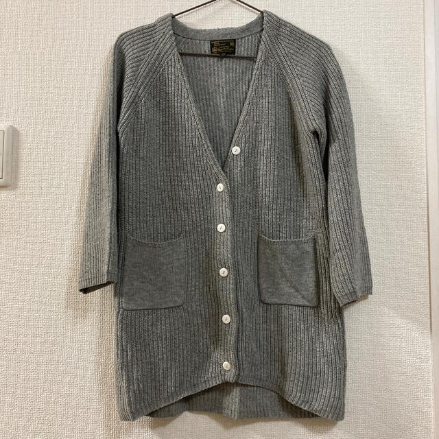 MARKEY'S(マーキーズ)のニットロングカーディガン　150 キッズ/ベビー/マタニティのキッズ服女の子用(90cm~)(カーディガン)の商品写真