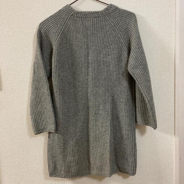 MARKEY'S(マーキーズ)のニットロングカーディガン　150 キッズ/ベビー/マタニティのキッズ服女の子用(90cm~)(カーディガン)の商品写真