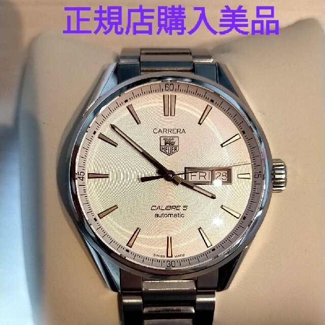 TAG Heuer(タグホイヤー)のTAG Heuer　タグホイヤー　CARRERA　カレラ　キャリバー5 メンズの時計(腕時計(アナログ))の商品写真