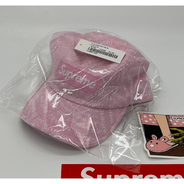 キャップsupreme circles jacquard denim camp cap