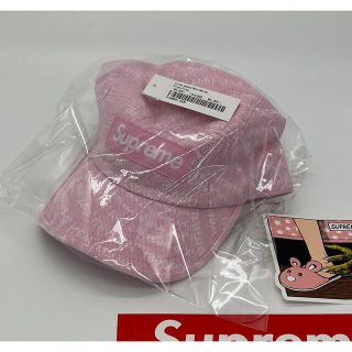 シュプリーム(Supreme)のsupreme circles jacquard denim camp cap(キャップ)