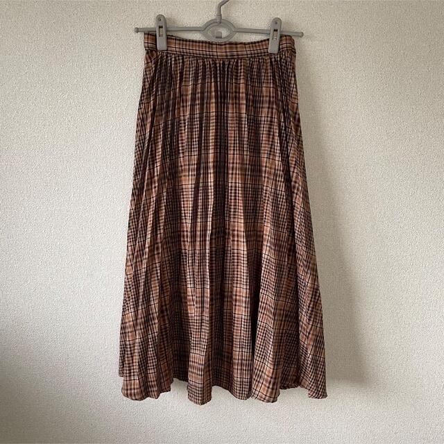 しまむら(シマムラ)のチェックプリーツスカート レディースのスカート(ロングスカート)の商品写真