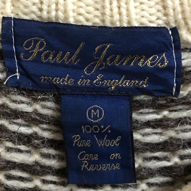 354 ヴィンテージ古着 Paul James ニット M メンズのトップス(ニット/セーター)の商品写真