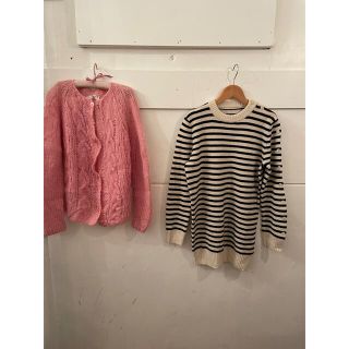 エムエムシックス(MM6)の最終価格🖤🤍MM⑥ border knit.(ニット/セーター)