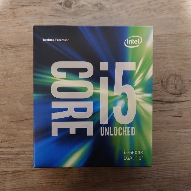 トップ Intel core i5-6600K 3.5GHz LGA1151 PCパーツ