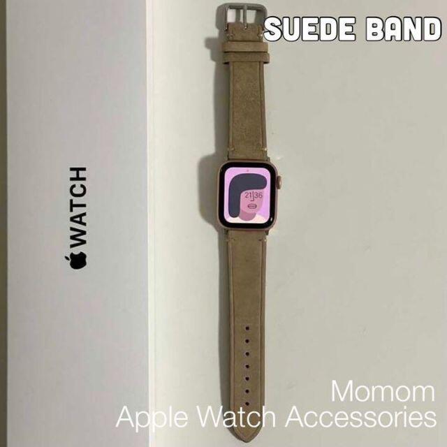 ○Apple Watch スエードベルト ベージュ 38/40/41mm | フリマアプリ ラクマ