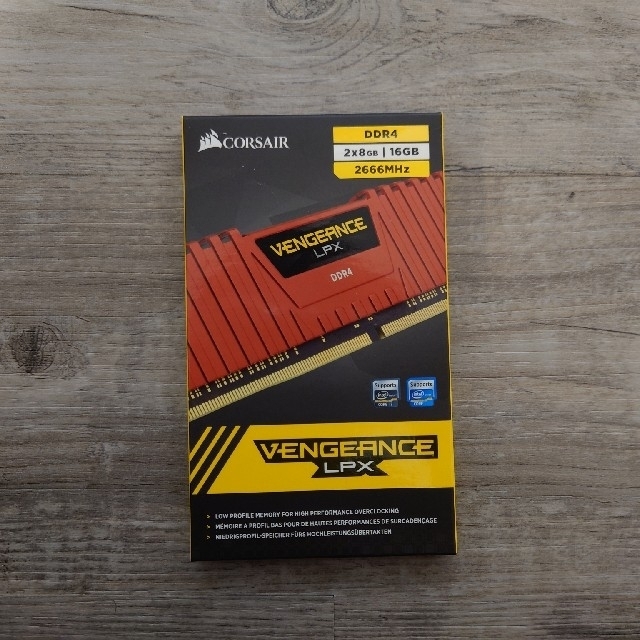 CORSAIR メモリ DDR4 2×8GB 16GB 2666MHz