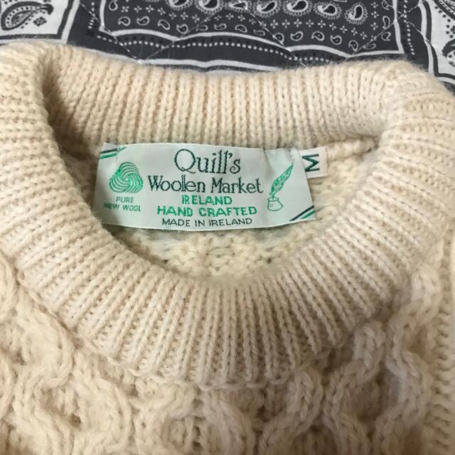 フィッシャーマンニット★Quill’s Woollen Market レディースのトップス(ニット/セーター)の商品写真