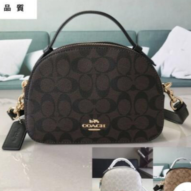 COACHコーチ  スムースレザー  セレナ2WAY ショルダー ハンドバッグ