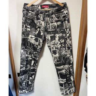 シュプリーム(Supreme)のSupreme Vibrations Pant  シュプリーム　総柄　パンツ(ワークパンツ/カーゴパンツ)