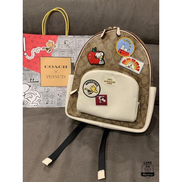 COACH×PEANUTS バックパック 新品未使用 シグネチャー パッチ