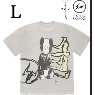 カクタス(CACTUS)の値下げ)Cactus Jack×KAWS×FRAGMENT】Tシャツ L(Tシャツ/カットソー(半袖/袖なし))