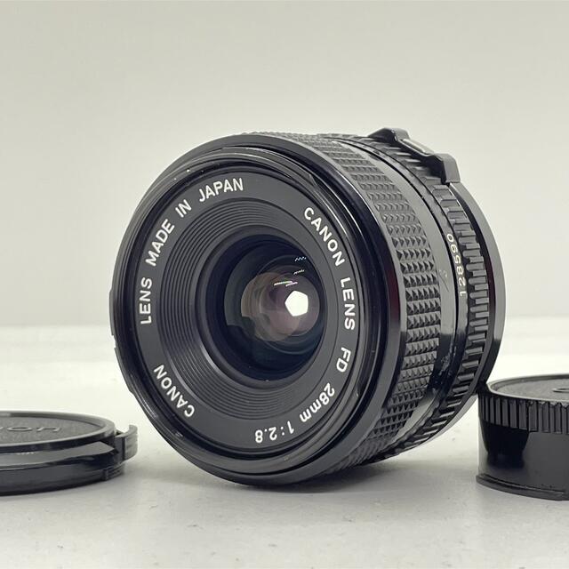 【完動品】Canon New FD 28mm f/2.8 フィルムカメラ レンズ