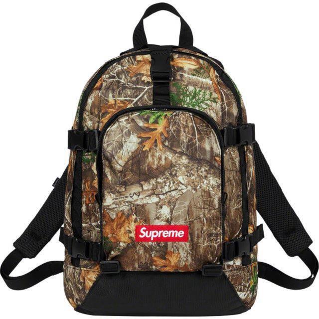 美品　supreme Backpack  Real Tree Camo 19aw