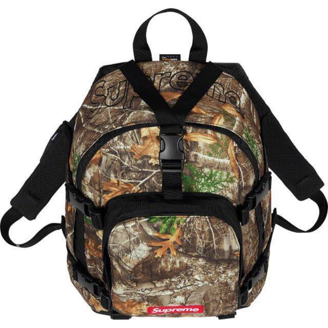 Supreme 19fw Backpack Real Tree Camo