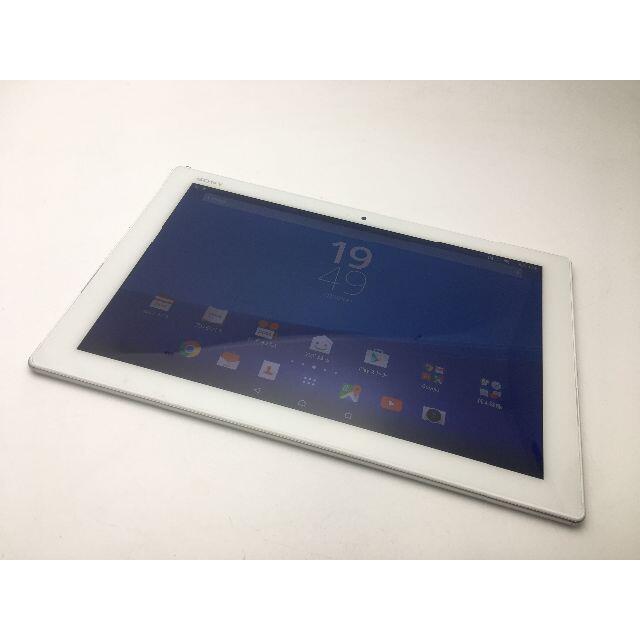 ◆SIMフリー auXperia Z4 Tablet SOT31 白美品R311