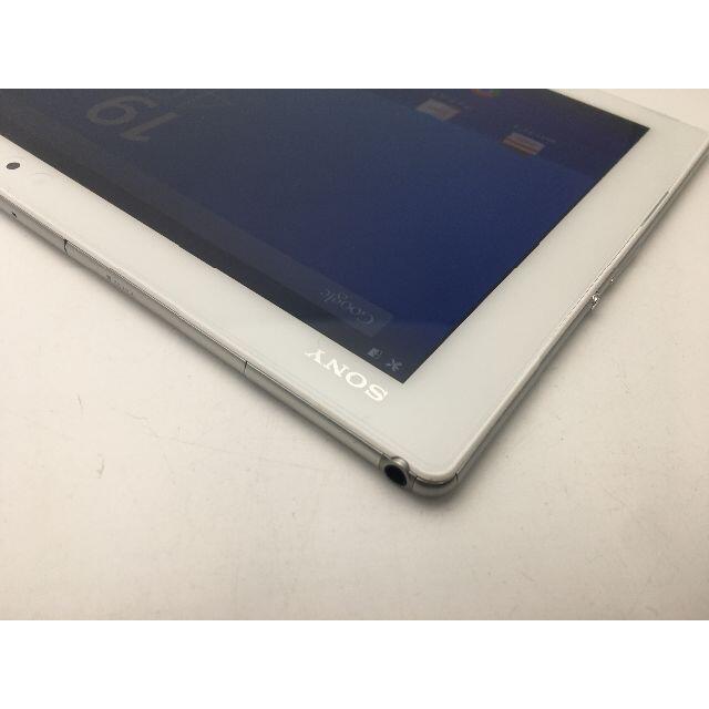 ◆SIMフリー auXperia Z4 Tablet SOT31 白美品R311 3