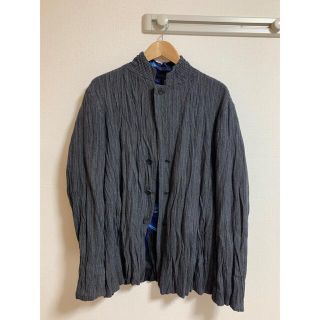 イッセイミヤケ(ISSEY MIYAKE)の<1/2迄取り置き中>イッセイミヤケ メン 15SS プリーツジャケット　深海(テーラードジャケット)