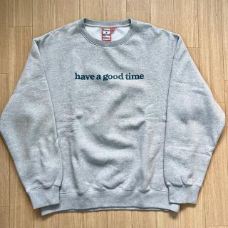 have a good time ボーダースウェット