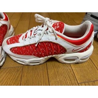 シュプリーム(Supreme)のSUPREME × NIKE AIR MAX TAILWIND 4 RED(スニーカー)