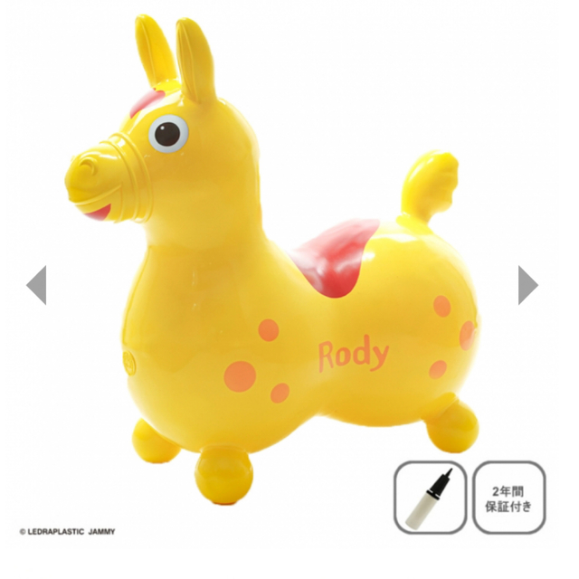 Rody(ロディ)の【新品未開封】ロディ＊空気入れ付(プレゼントBOX) キッズ/ベビー/マタニティのおもちゃ(知育玩具)の商品写真