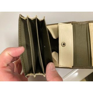 m+ - エムピウ ミッレフォッリエ2 P30 グリージョ 財布 本革の通販 by