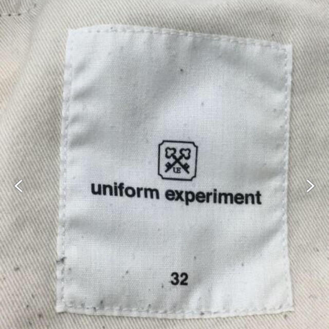 uniform experiment(ユニフォームエクスペリメント)のuniform experimentユニフォーム エクスペリメント  パンツ メンズのパンツ(デニム/ジーンズ)の商品写真